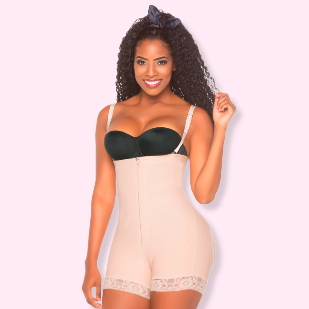 BodyStrap™ Faja Moldeadora Tipo Short Strapless - Control Abdomen