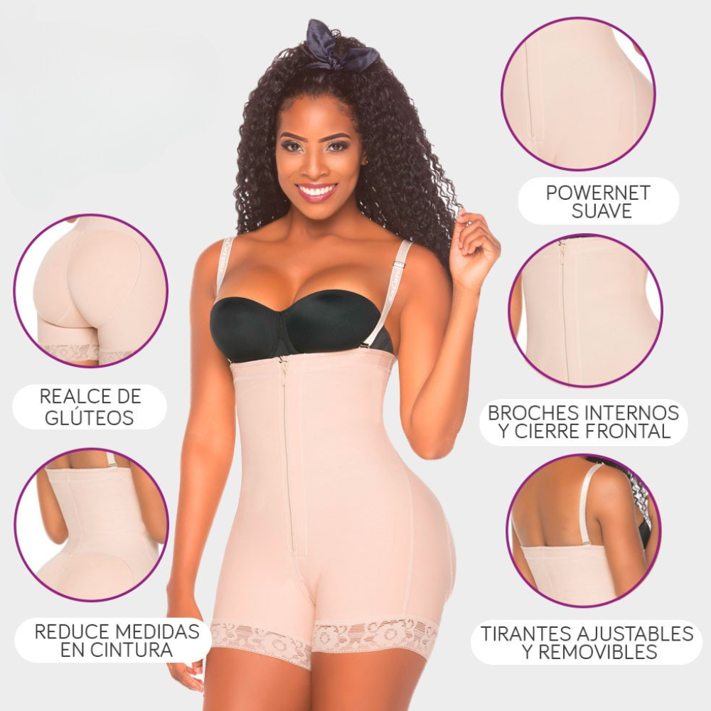 BodyStrap™ Faja Moldeadora Tipo Short Strapless - Control Abdomen